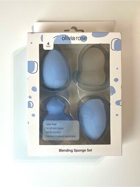 💜 Olivia Rose Blending Sponge Set, 4 Pack NWT